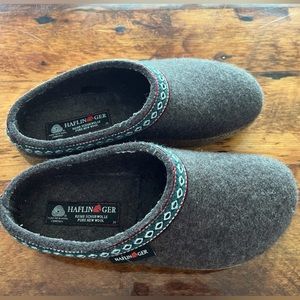 Haflinger Clog Slippers NWOT